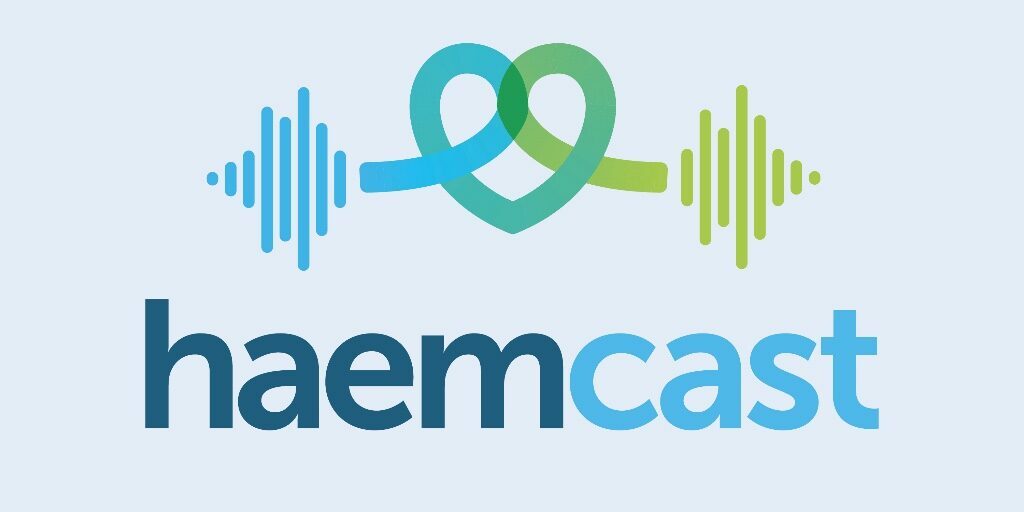 The haemcast logo representing Glanzmann's Thrombasthenia.